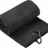Coupon ???? Jobber Sports Microfiber Golf Handdoek - Snel Drogend - Grote Haak - Zwart ❤️ -XXL Nutrition-winkel 550x446 2