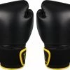 Korting ???? Avento Bokshandschoenen PU - 10 Oz - Zwart/Geel ???? -XXL Nutrition-winkel 550x450 3