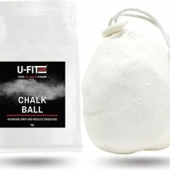Beste Verkoop ???? U-Fit One U Fit One® Magnesium Bal - 85g Chalk Ball - Klimmen - Crossfit - Turnen - Calisthenics - Ufitone ⭐ -XXL Nutrition-winkel 550x453 2