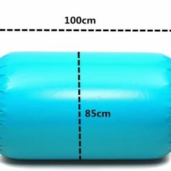 Aanbiedingen ✨ TrackTrack Turnmatten - Gymnastics Mat - Air Tumbling Roll - Opblaasbare Air Roller - Air Barrel - Opblaasbare Luchtrollers - Gymnastiekmat - Voor Thuisgebruik En Fitness Pad - Muntgroen ⭐ -XXL Nutrition-winkel 550x454 4