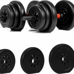 Uitgang ???? SOUTHWALL Dumbell Set Tot 15kg – Halterset – Fitness Gewichten – Verstelbare Gewichten - Halterstang ???? -XXL Nutrition-winkel 550x456