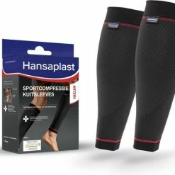 Korting ???? Hansaplast Kuit Compressiekousen Unisex One Size - Zwart/Rood ???? -XXL Nutrition-winkel 550x459 1