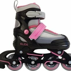 Aanbiedingen ✔️ AMIGO Slide 2-in-1 Skates - Voor Meisjes - Zwart/Roze - Maat 34-37 ???? -XXL Nutrition-winkel 550x459 4