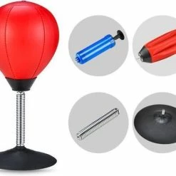 Top 10 ❤️ Merkloos Decopatent® Boksbal Tafelmodel - Stressbal - Mini Bokszak - Punching Ball - Tafel Boksbal Bureau Op Voet - Volwassenen & Kinderen ⌛ -XXL Nutrition-winkel 550x462 3