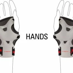 Beste deal ❤️ Nijdam Beschermset Junior - Vulcano - Zwart/Grijs/Rood - S ???? -XXL Nutrition-winkel 550x465 4