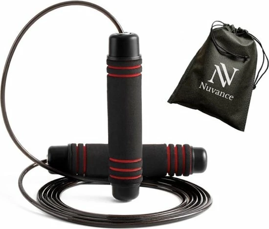 Beste Pirce ???? Nuvance - Professioneel Sport Springtouw - Verstelbaar - Volwassenen En Kinderen - Jump Rope - Speedrope ???? 3 Beste Pirce ???? Nuvance - Professioneel Sport Springtouw - Verstelbaar - Volwassenen En Kinderen - Jump Rope - Speedrope ????