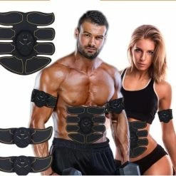 Beste Verkoop ???? Exilien EMS Trainer - Buikspieren Trainer - Trilapparaat – Armen Trainer – Billen Trainer – Lichaam Trainer – Workout Tril Apparaat – Elektrische Buiktrainer – Sixpack Trainer Workout – Full Body Workout Device - Sixpack - Unisex ???? -XXL Nutrition-winkel 550x469 7