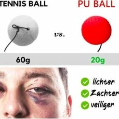 Top 10 ???? Boksen Reflex Bal - Reflex Bal - Boksen - Training - Reactie Vermogen - Boksen - Kickboksen ???? -XXL Nutrition-winkel 550x470 4
