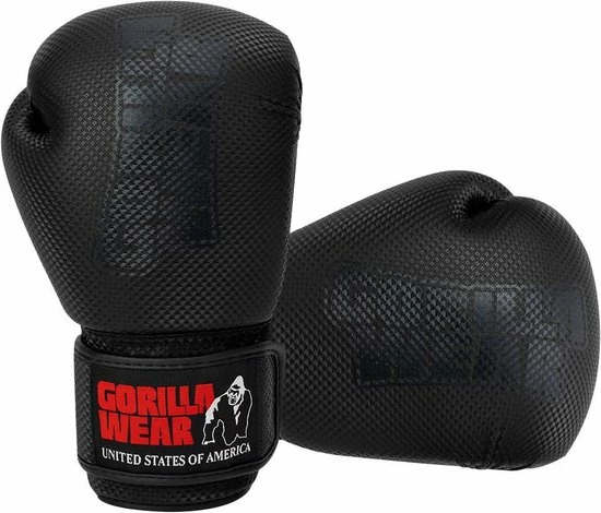 Gloednieuw ???? Gorilla Wear Montello - Bokshandschoenen - Boxing Gloves - Boksen - Zwart/Rood - 16 Oz ???? 9 Gloednieuw ???? Gorilla Wear Montello - Bokshandschoenen - Boxing Gloves - Boksen - Zwart/Rood - 16 Oz ???? - Afbeelding 7
