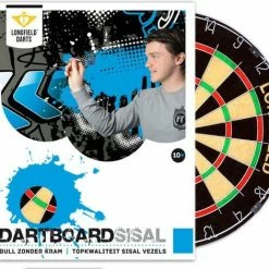 Beste recensies van ???? Longfield Dartbord Pro 501, Chinese Sisal, Bull Zonder Kram, Ronde Draad, ⌀ 46 Cm. ???? -XXL Nutrition-winkel 550x471 3