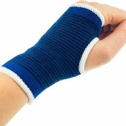 Promo ???? Orange85 Pols Brace - 2 Stuks - Rechts En Links - Blauw - Bandage - Blessure - Bracelet - Handbescherming - Hand Brace - Polssteun ????