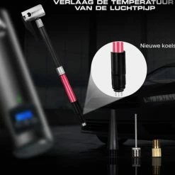 Beste recensies van ✨ Lopup® Fietspomp - Luchtcompressor - Bandenpomp - Nieuwste Model - Zwart ✔️ -XXL Nutrition-winkel 550x483 1