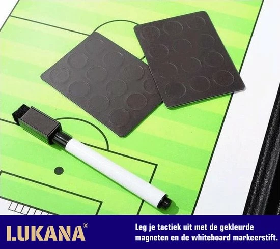 Goedkoop ???? Lukana Trainersmap Met Magneten - Coachmap Voetbal - Tactiekbord - Voetbalmap - Coachbord Voetbal - Whiteboard Voetbal - Incl Accessoires - Cadeau Voor Man - Cadeau Voor Vrouw ❤️ 9 Goedkoop ???? Lukana Trainersmap Met Magneten - Coachmap Voetbal - Tactiekbord - Voetbalmap - Coachbord Voetbal - Whiteboard Voetbal - Incl Accessoires - Cadeau Voor Man - Cadeau Voor Vrouw ❤️ - Afbeelding 7