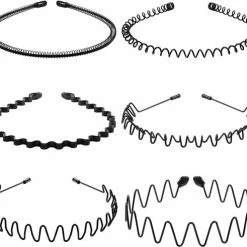 Beste deal ???? LIXIN Set 6 Stuks Haarbanden Metaal - Diadeem - Unisex Vrouwen En Mannen - Lichtgewicht - Hardlopen - Sport - Atletisch - Gym - Dans - Yoga - Haaraccessoires ????