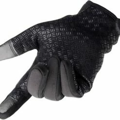 Beste deal ✔️ AA Commerce Fietshandschoenen Winter Met Touch Tip Gloves - Anti-Slip - Touchscreen Sport Handschoenen - Dames / Heren - Zwart - Small ???? -XXL Nutrition-winkel 550x491 6
