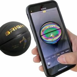 Nieuw ???? The BRIGHT Lichtgevende Basketbal | Reflecterend | ???? Basketball | Holografisch | Glow In The Dark | Kinderen En Volwassenen | Unisex | Wit/Zwart/Roze/Blauw/Geel | Outdoor/Indoor | Maat 7 ???? -XXL Nutrition-winkel 550x497 2