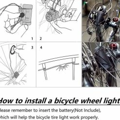 Beste recensies van ???? BOTC Wielverlichting Fiets - 20 Holders - Spaakverlichting LED - Lichtsnoer Fietswiel - 20 Leds - 220CM - Kleurrijk ???? -XXL Nutrition-winkel 550x502 2