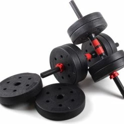 Uitgang ???? SOUTHWALL Dumbell Set Tot 15kg – Halterset – Fitness Gewichten – Verstelbare Gewichten - Halterstang ???? -XXL Nutrition-winkel 550x502