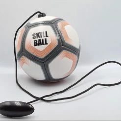 Begroting ✨ Skill Ball Voetbaltrainer - Bal - Techniekbal Maat 2 - Skillball - Mini Voetbal - Voetbal Voor Kleintjes - Lederen Voetbal - Leervoetbal - Jeugdvoetbal - Voetbal Met Touw ????