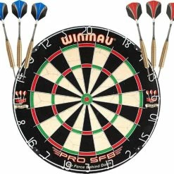 Coupon ???? ABC Darts Winmau Pro SFB Dartbord + 2 Sets ABCDarts Freedom Darts Dartpijlen ????