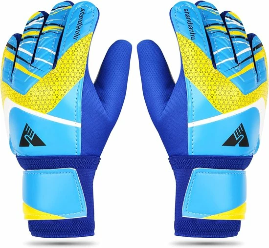 Begroting ???? Merkloos Keepershandschoenen Voor Kinderen | Goal Keeper Voetbalhandschoenen Met Extra Sterke Grip | Maat 8 | Blauw ???? 8 Begroting ???? Merkloos Keepershandschoenen Voor Kinderen | Goal Keeper Voetbalhandschoenen Met Extra Sterke Grip | Maat 8 | Blauw ???? - Afbeelding 6