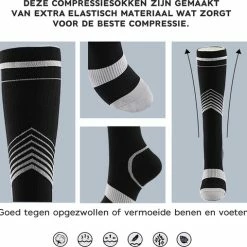 Aanbiedingen ???? Roegaarden Compressie Sokken | Compressiekousen | Steunkousen | Zwart | Maat 35-39 ???? -XXL Nutrition-winkel 550x508 8