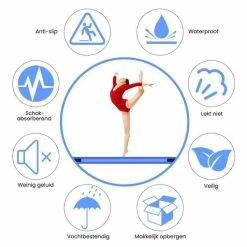 Gloednieuw ⭐ Innovative Outdoor AirTrack Pro - Turnmat | 3 Meter | Gymnastiek | Fitness Mat | Waterproof | Opblaasbaar | INCL. 600W Elektrische Pomp ???? -XXL Nutrition-winkel 550x511 3