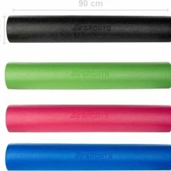 Nieuw ???? ScSPORTS® Foam Roller - Pilates Rol - Zwart - 90 X 15 Cm - Yoga Roller ⭐ -XXL Nutrition-winkel 550x511 6