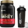 Uitgang ???? Optimum Nutrition Gold Standard 100% Whey Protein Bundel - Double Rich Chocolate Proteine Poeder + ON Shakebeker - 900 Gram (28 Servings) ⭐ -XXL Nutrition-winkel 550x514 5