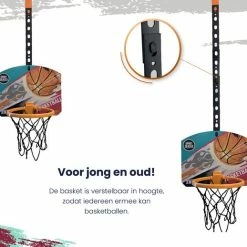 Nieuw ✨ Basketbalring - Mini Basketbal Set - Mini Hoop - XW Sports - Mini Basketbalbord - Mini Basket - Basketbalring Voor Kinderen - Basketbalring Mini ???? -XXL Nutrition-winkel 550x518 6