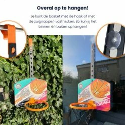 Nieuw ✨ Basketbalring - Mini Basketbal Set - Mini Hoop - XW Sports - Mini Basketbalbord - Mini Basket - Basketbalring Voor Kinderen - Basketbalring Mini ???? -XXL Nutrition-winkel 550x518 8