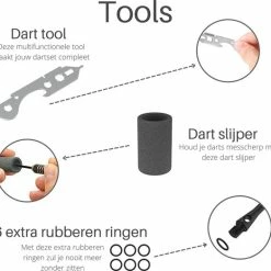 Uitgang ???? NAPI Darts - 6 Dartpijlen - 45 Delig - 2 Sets Dartspijlen 23 En 24 Gram - Premium Brass Pijlen - Hoge Kwaliteit Steeltip - Inclusief Flights & Giftbox ✨ -XXL Nutrition-winkel 550x523 5