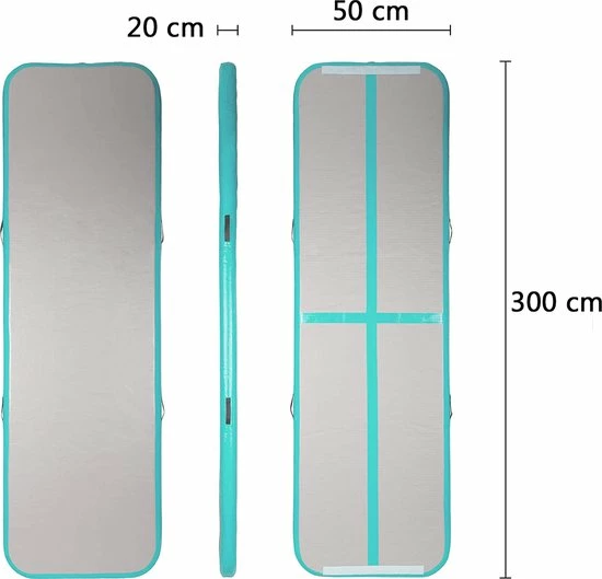 Kopen ???? Innovative Outdoor AirTrack Pro 'GROEN' - Turnmat | 3 Meter | Gymnastiek | Fitness Mat | Waterproof | Opblaasbaar | INCL. 600W Elektrische Pomp ???? 15 Kopen ???? Innovative Outdoor AirTrack Pro 'GROEN' - Turnmat | 3 Meter | Gymnastiek | Fitness Mat | Waterproof | Opblaasbaar | INCL. 600W Elektrische Pomp ???? - Afbeelding 13