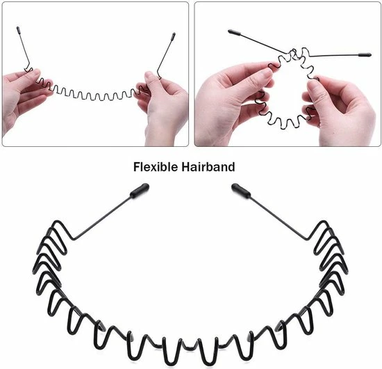 Beste deal ???? LIXIN Set 6 Stuks Haarbanden Metaal - Diadeem - Unisex Vrouwen En Mannen - Lichtgewicht - Hardlopen - Sport - Atletisch - Gym - Dans - Yoga - Haaraccessoires ???? 9 Beste deal ???? LIXIN Set 6 Stuks Haarbanden Metaal - Diadeem - Unisex Vrouwen En Mannen - Lichtgewicht - Hardlopen - Sport - Atletisch - Gym - Dans - Yoga - Haaraccessoires ???? - Afbeelding 7