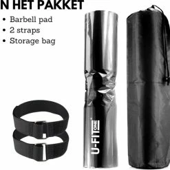 Uitgang ???? U-Fit One U Fit One Barbell Pad - Nekbeschermer - Barpad - Squat Sponge Bar Pad - Fitness - Halter - Schouderpad - Halterstang Squats - Lunges - Hip Thrust - Ufitone ???? -XXL Nutrition-winkel 550x531 16
