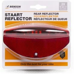 Korting ???? Benson LED Fietsachterlicht - Staartreflector Incl Batterij ???? -XXL Nutrition-winkel 550x532 1