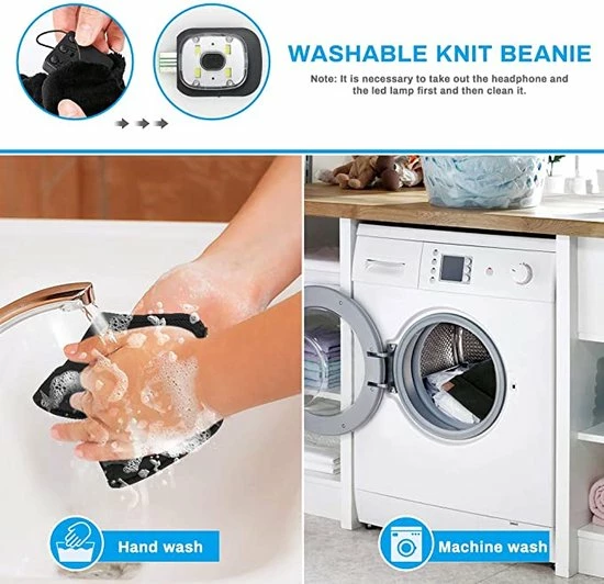 Aanbiedingen ???? Merkloos Draadloze Bluetooth Beanie - Muts Met LED Koplamp - V5.0 Touchscreen Handschoenen - USB Oplaadbare Muziek - Wasbaar - Voor Mannen Vrouwen - Running, Skiën, Wandelen, Camping, Fietsen ???? 6 Aanbiedingen ???? Merkloos Draadloze Bluetooth Beanie - Muts Met LED Koplamp - V5.0 Touchscreen Handschoenen - USB Oplaadbare Muziek - Wasbaar - Voor Mannen Vrouwen - Running, Skiën, Wandelen, Camping, Fietsen ???? - Afbeelding 4