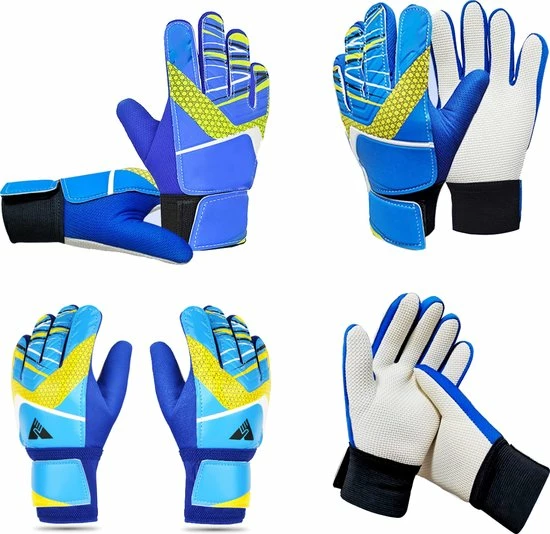 Begroting ???? Merkloos Keepershandschoenen Voor Kinderen | Goal Keeper Voetbalhandschoenen Met Extra Sterke Grip | Maat 8 | Blauw ???? 5 Begroting ???? Merkloos Keepershandschoenen Voor Kinderen | Goal Keeper Voetbalhandschoenen Met Extra Sterke Grip | Maat 8 | Blauw ???? - Afbeelding 3