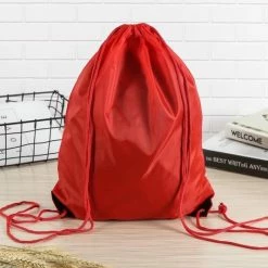 Korting ???? Merkloos Gymtas Met Rijgkoord - Nylon Rugzakjes – Nylon Rugzak – Zwart ⭐ -XXL Nutrition-winkel 550x534 20