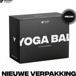 Top 10 ⌛ Rockerz Fitness® - Yoga Bal Inclusief Pomp - Pilates Bal - Fitness Bal - Zwangerschapsbal - Goede Houding Bij Het Thuiswerken - 90 Cm - Kleur: Zwart ???? -XXL Nutrition-winkel 550x534 4