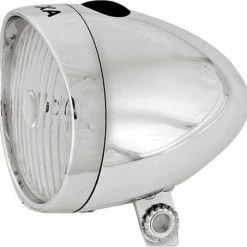 Groothandel ???? AXA – Classic Battery - 4 Lux - Fietslamp Voorlicht - LED Koplamp - Fietsverlichting Op Batterij - Zilver ????