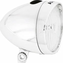 Groothandel ???? AXA – Classic Battery - 4 Lux - Fietslamp Voorlicht - LED Koplamp - Fietsverlichting Op Batterij - Zilver ???? -XXL Nutrition-winkel 550x536