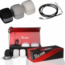 Nieuw ⭐ Pulver Kaaktrainer - Kaaklijn Trainer - Kaak Trainer Met Luxe Opbergdoos - Ketting - 3 Niveaus - Jawline Trainer - Compacte Kaaktrainer - Kaakspier - Onderkin Trainer - Anti Aging - Kaak ⌛