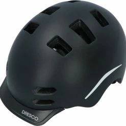 Nieuw ???? Dresco Speed Pedelec Fietshelm - S/M ( 55 T/m 58 Cm ) - Zwart - Unisex - Goedgekeurd Voor Speed Pedelec En Snorfiets ????
