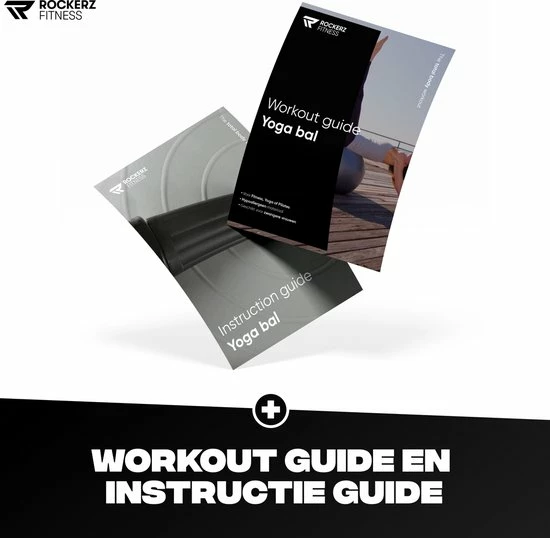 Gloednieuw ❤️ Rockerz Fitness® - Yoga Bal Inclusief Pomp - Pilates Bal - Fitness Bal - Zwangerschapsbal - Goede Houding Bij Het Thuiswerken - 75 Cm - Kleur: Blauw ❤️ 10 Gloednieuw ❤️ Rockerz Fitness® - Yoga Bal Inclusief Pomp - Pilates Bal - Fitness Bal - Zwangerschapsbal - Goede Houding Bij Het Thuiswerken - 75 Cm - Kleur: Blauw ❤️ - Afbeelding 8