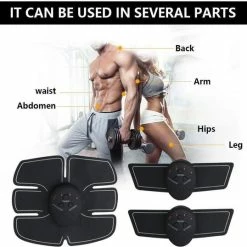 Beste Verkoop ???? Exilien EMS Trainer - Buikspieren Trainer - Trilapparaat – Armen Trainer – Billen Trainer – Lichaam Trainer – Workout Tril Apparaat – Elektrische Buiktrainer – Sixpack Trainer Workout – Full Body Workout Device - Sixpack - Unisex ???? -XXL Nutrition-winkel 550x538 6