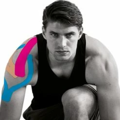 Flash-uitverkoop ✨ Voordeelset CureTape Sports - 3 Rollen: Pink-Black-Blue (kinesiotape, Kinesiologie Tape, Fysiotape, Sporttape) ???? -XXL Nutrition-winkel 550x540 9