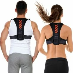 Beste Pirce ???? Body2fit MEDISCHE VERSTELBARE RUG HOUDING CORRECTOR | Correctie Voor Rug, Schouders & Nek | Postuur Corrector | Rug Corrector | Verstelbaar | Unisex ⭐