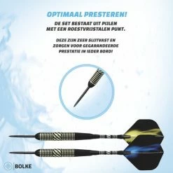 Goedkoopste ???? Bolke® - Dartpijlen - Dartpijlen 23 Gram - Dart Flights - Dartpijlen Set Van 6 Stuks - Hoge Kwaliteit - Giftbox - Luxe Dartpijlen ✨ -XXL Nutrition-winkel 550x547 4