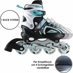 Beste Verkoop ???? Apollo LED Inlineskates Maat Verstelbaar Super Blades X-Pro ⭐ -XXL Nutrition-winkel 550x547 7